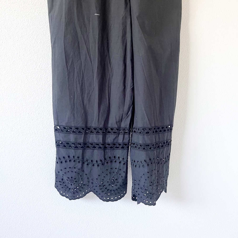 Madewell Eyelet Frilled-Strap Jumpsuit Size 8 - Picture 6 of 16